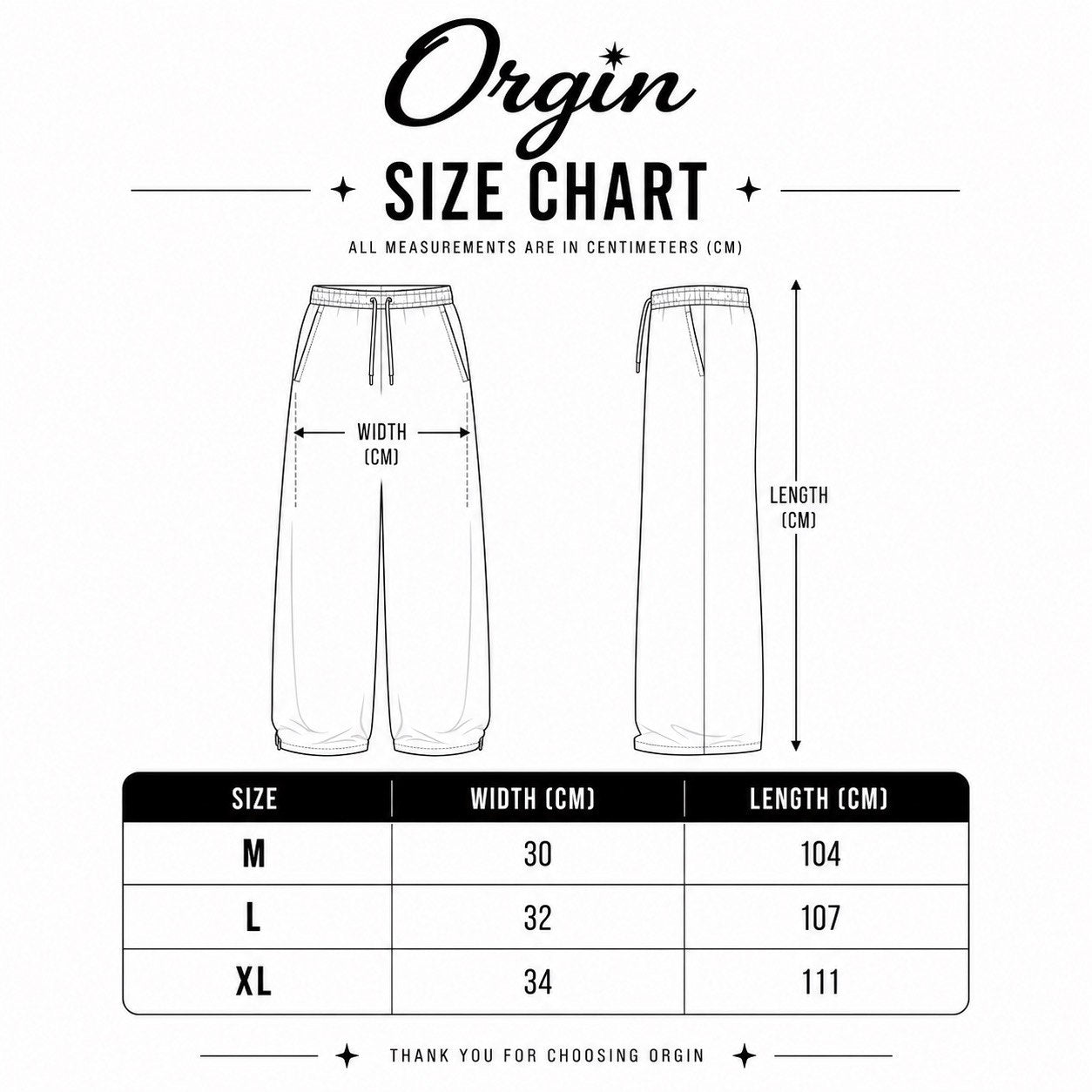 Orgin Wide Leg Sweatpants – Black